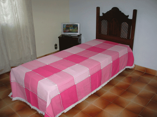 Colcha Solteiro Bainha Aberta